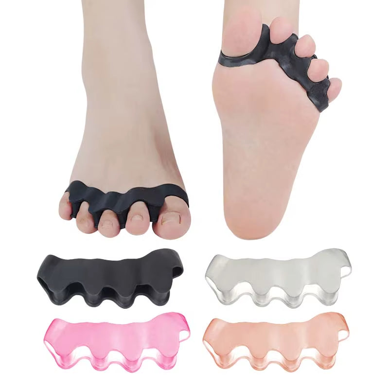 Foot Care Kit Elastic Band Cork Massage Ball Plantar Fasciitis Relief Bunion Correction Toe Separator