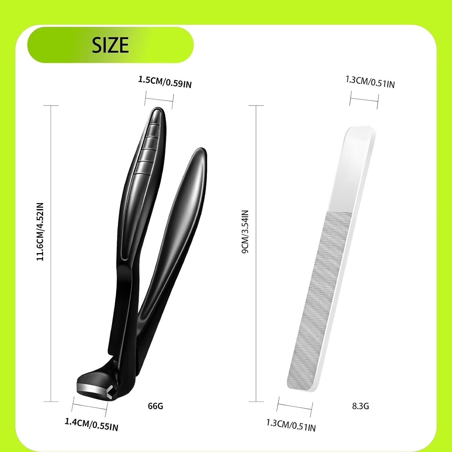 Upgraded 2026 Longer Handle Nail Clippers for Seniors and Elderly for Thick Nails Lock Buckle Anti-Slip Heavy-Duty Large Opening Angled Curve Toenail Clippers with Catcher